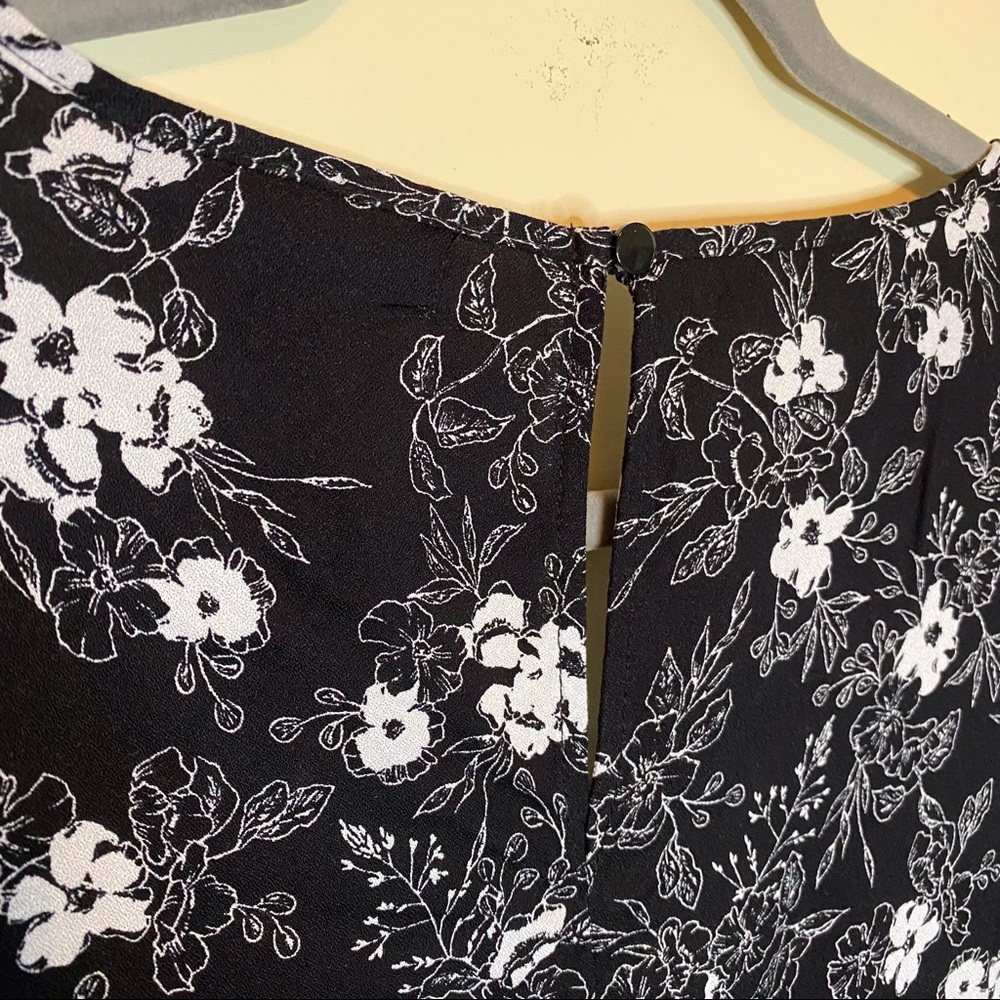 NEW ELLOS Tie Sleeve V-Neck Tunic Sz 10 - Picture 5 of 6
